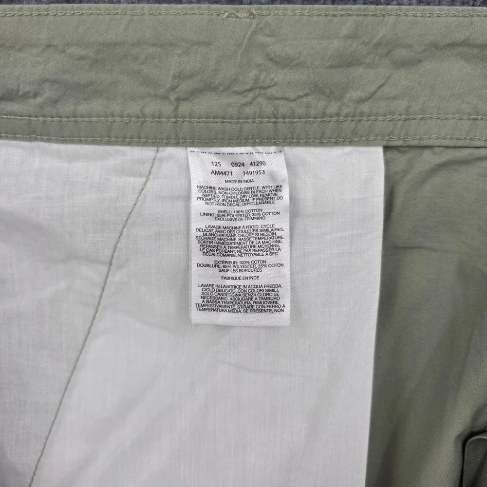 Columbia Mens 40W 10L Regular Fit Cotton Chino Shorts Sage Green AM4471 NWT